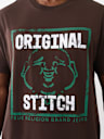FLOCKED ORIGINAL STITCH TEE