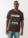 FLOCKED ORIGINAL STITCH TEE