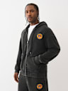 VINTAGE TIGER ZIP HOODIE