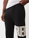 KNIT LOGO PANEL JOGGER