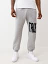 KNIT LOGO PANEL JOGGER