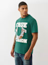 TERRY HORSESHOE APPLIQUÉ TEE