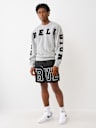 FLEECE APPLIQUÉ SWEATSHIRT