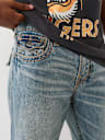 RICKY SUPER T FLAP STRAIGHT JEAN 34"