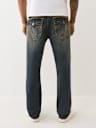RICKY STRAIGHT SUPER T FLATLOCK JEAN 34”