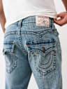 RICKY STRAIGHT WESTERN YOKE JEAN 34”