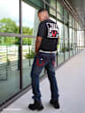 RICKY BIG T EMBROIDERED HORSESHOE STRAIGHT JEAN