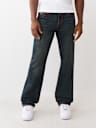 RICKY BIG T EMBROIDERED HORSESHOE STRAIGHT JEAN
