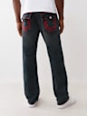 RICKY BIG T EMBROIDERED HORSESHOE STRAIGHT JEAN