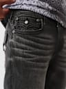 RICKY  BANDANA HORSESHOE STRAIGHT JEAN 34”