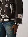 WOOL RETRO VARSITY JACKET