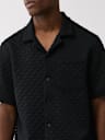 CHECKERED CAMP COLLAR SHIRT