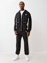 MESH INSET BOXY ZIP HOODIE