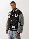 TRUE OG BOXY VARSITY JACKET