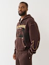 BUDDHA BIG T ZIP HOODIE