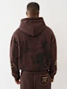 BUDDHA BIG T ZIP HOODIE