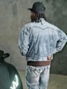BOXY SUPER T CROPPED DENIM JACKET