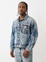 BOXY SUPER T CROPPED DENIM JACKET