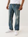 RICKY SUPER T STRAIGHT DISTRESSED JEAN