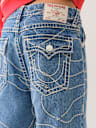 VINNY SUPER T BASEBALL STITCH ULTRA BAGGY JEAN