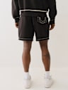 BASEBALL STITCH HORSESHOE SWEAT SHORT