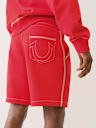 BASEBALL STITCH HORSESHOE SWEAT SHORT