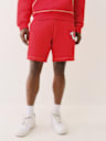 BASEBALL STITCH HORSESHOE SWEAT SHORT