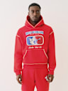 BASEBALL STITCH CINCHED HOODIE