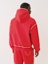 BASEBALL STITCH CINCHED HOODIE