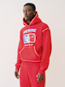 BASEBALL STITCH CINCHED HOODIE
