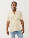 BASEBALL STITCH CAMP COLLAR SHIRT