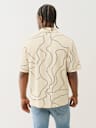 BASEBALL STITCH CAMP COLLAR SHIRT