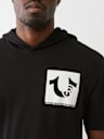 BUDDHA LOGO HOODED HEAVYWEIGHT TEE