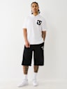 BUDDHA LOGO HOODED HEAVYWEIGHT TEE