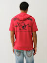 BUDDHA LOGO HOODED HEAVYWEIGHT TEE