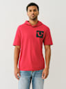 BUDDHA LOGO HOODED HEAVYWEIGHT TEE