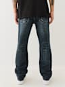 RICKY DISTRESSED FLAP STRAIGHT JEAN
