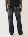 JEANS CORTE DE BOTA BILLY CON SOLAPA Y TEÑIDO