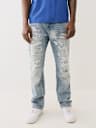 RICKY DISTRESSED FLAP STRAIGHT JEAN