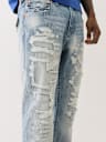 RICKY DISTRESSED FLAP STRAIGHT JEAN