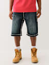 VINNY ROPE STITCH ULTRA BAGGY SHORT