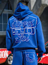 TRUE RELIGION X FORD BIG T CINCHED HOODIE