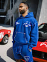 TRUE RELIGION X FORD BIG T CINCHED HOODIE