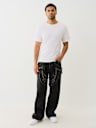 VINNY STUDDED HORSESHOE APPLIQUE ULTRA BAGGY JEAN