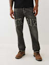 RICKY LOGO APPLIQUÉ STRAIGHT JEAN