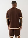 SWEATER KNIT POLO SHIRT