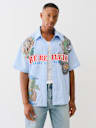 TATTOO STRIPED POPLIN SHIRT