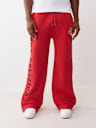 LOGO FLAG BAGGY SWEATPANT