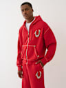 HORSESHOE PAINT BIG T ZIP HOODIE