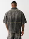 OVERSIZED BIG T ZIP-UP WORKWEAR SHIRT